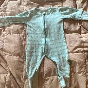 6-12m parade organic romper